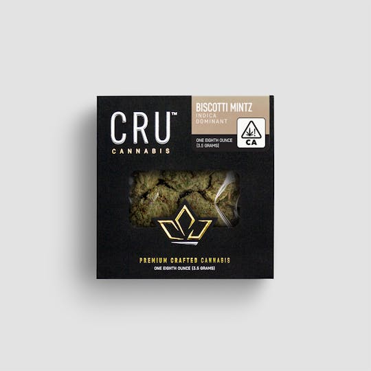 CRU Cannabis - Biscotti Mintz (3.5 Grams) - 1