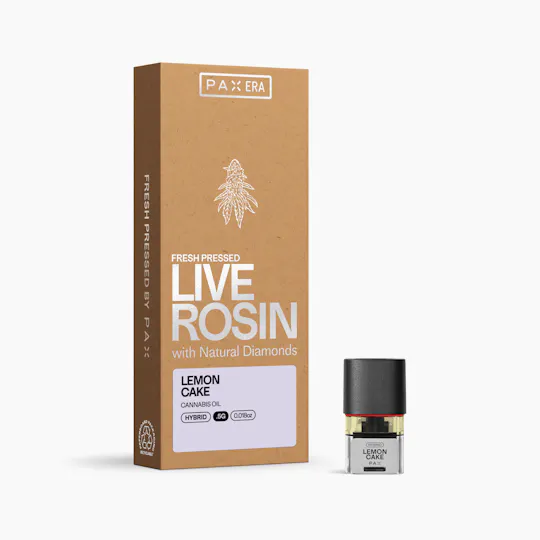 PAX - PAX | Lemon Cake | Live Rosin Pod | 0.5g - 1