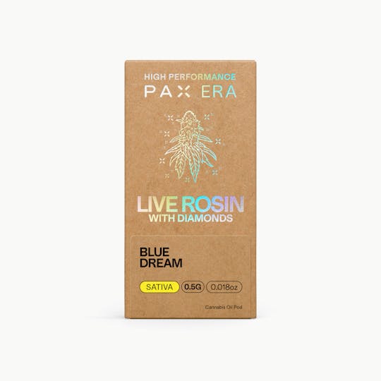 PAX - Live Rosin with Diamonds - Blue Dream 0.5g - 1