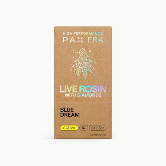 PAX - Live Rosin with Diamonds - Blue Dream 1g - 1