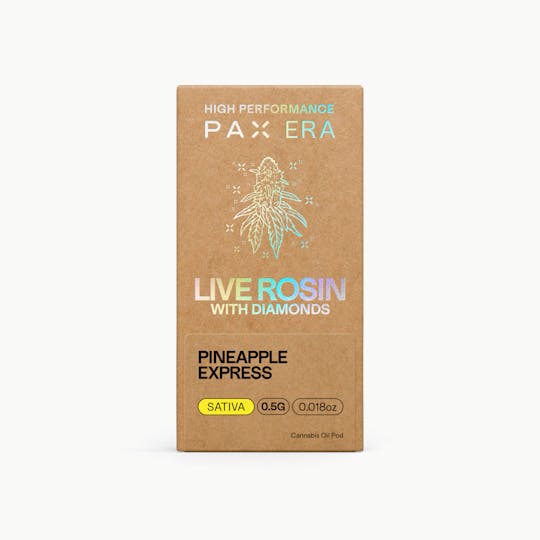 PAX - Live Rosin with Diamonds - Pineapple Express 0.5g - 1