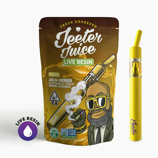 Jeeter - Jeeter | Jack Herer | Live Resin Straw Disposable | 0.5g - 1