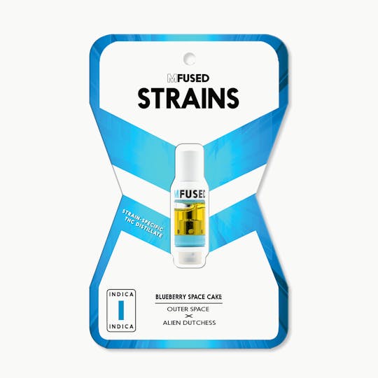 MFused - Blueberry Space Cake - Strain Specific Distillate Tank - 1