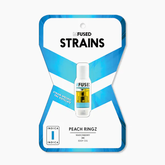 MFused - Peach Ringz - Strain Specific Distillate Tank - 1
