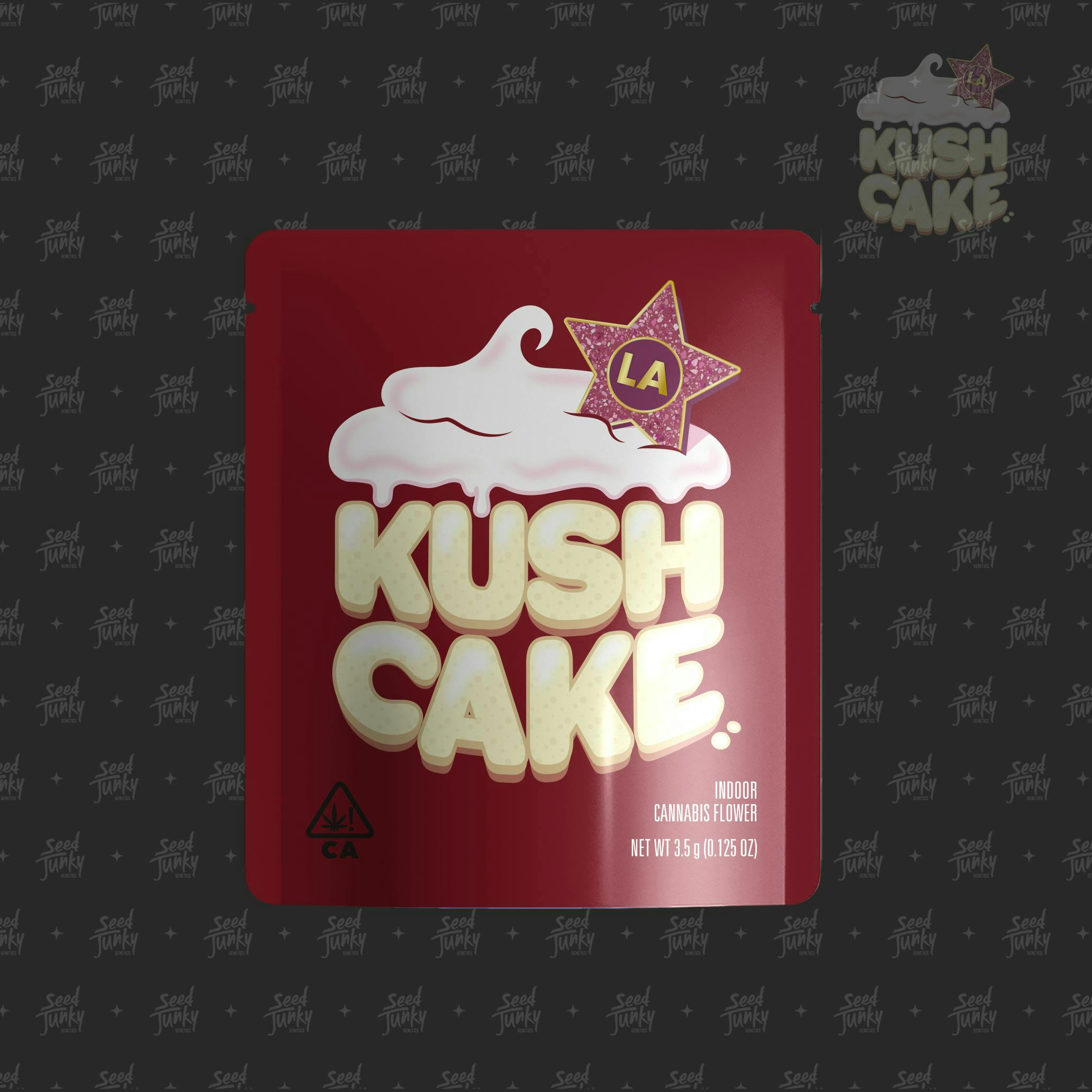 Seed Junky - Seed Junky | LA Kush Cake | Smalls | 3.5g - 1