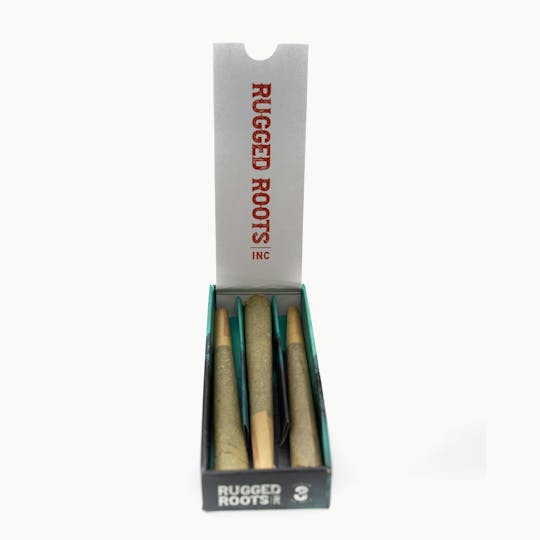 Rugged Roots - Rugged Roots - "Spicy" Pre Roll Pack 3g - 1