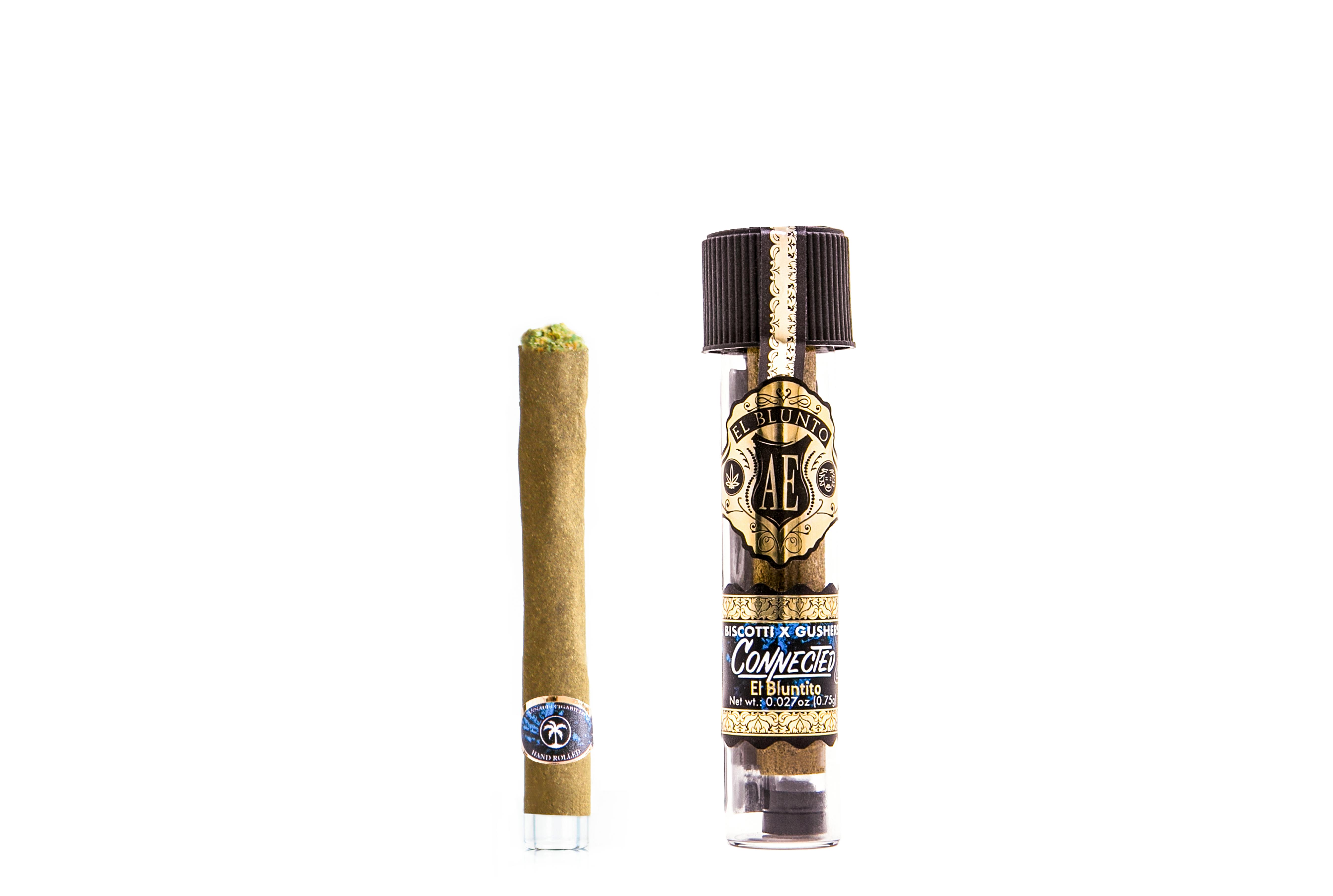 El Blunto by Albert Einstone's - El Bluntito x Connected - Biscotti x Gushers - .75G Cigarillo [Mini Blunt] - 1