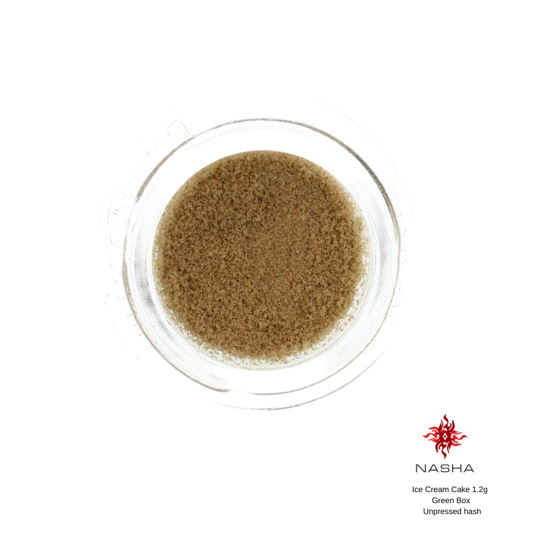 NASHA - Ice Cream Cake Green Unpressed Hash 1.2g (Mattole Valley Sungrown) - 1