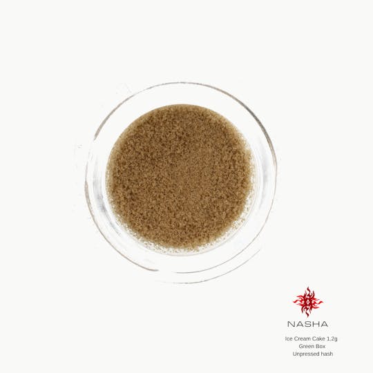 NASHA - Ice Cream Cake Green Unpressed Hash 1.2g (Mattole Valley Sungrown) - 1