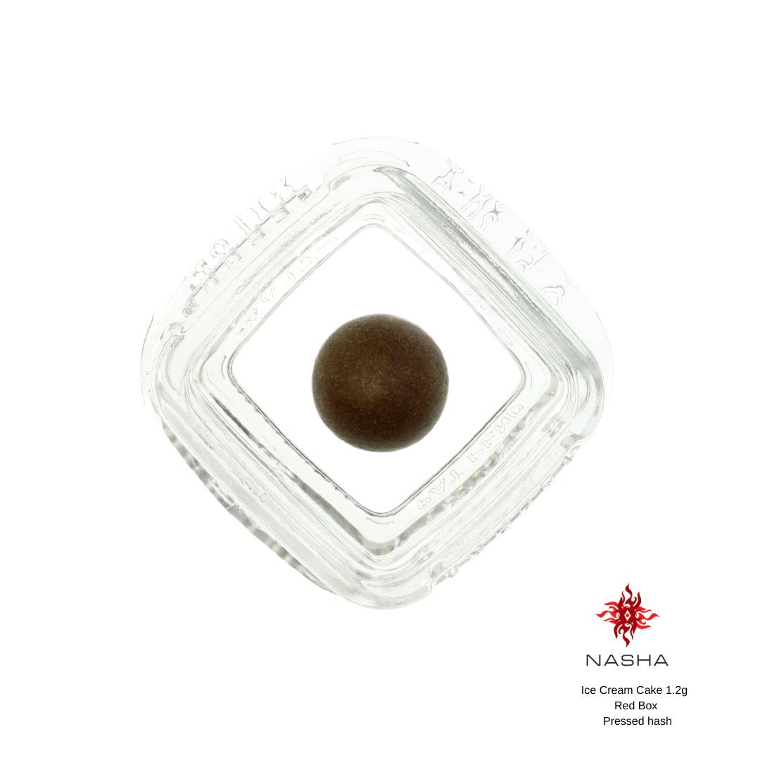 NASHA - Ice Cream Cake Red Pressed Hash 1.2g (Mattole Valley Sungrown) - 1