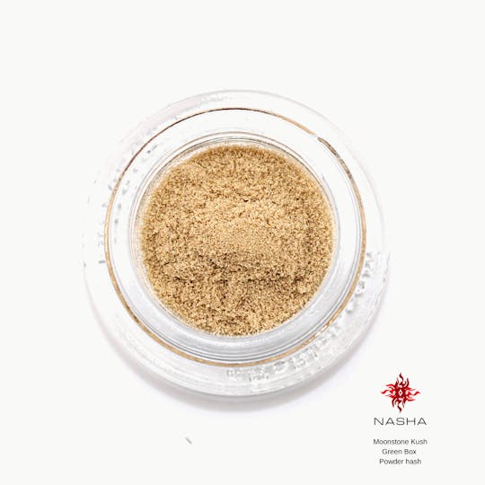 NASHA - Moonstone Kush 1.2g Green Unpressed Hash (Barn Cat) - 1