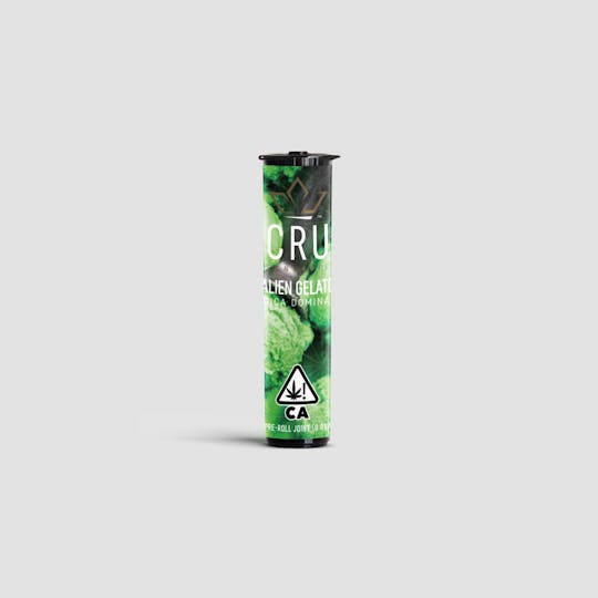 CRU Cannabis - Alien Gelato (0.5G Pre-Roll) - 1