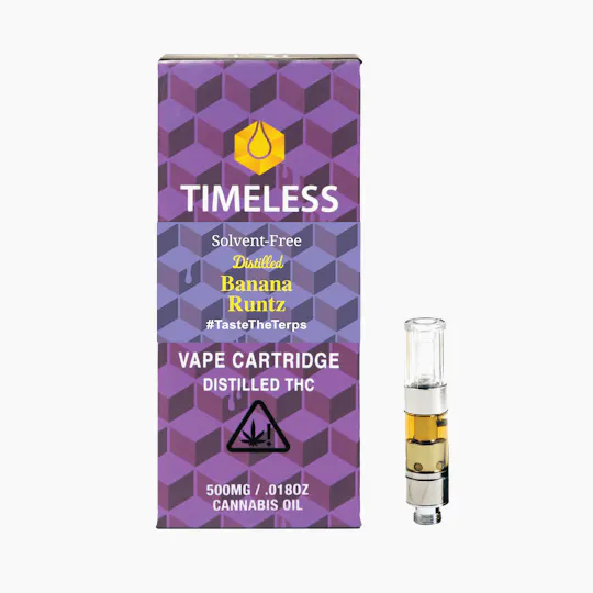 Timeless Vapes - Banana Runtz | REST Cartridge | 0.5g - 1