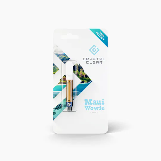 Crystal Clear - Maui Wowie | Cartridge | 1g - 1