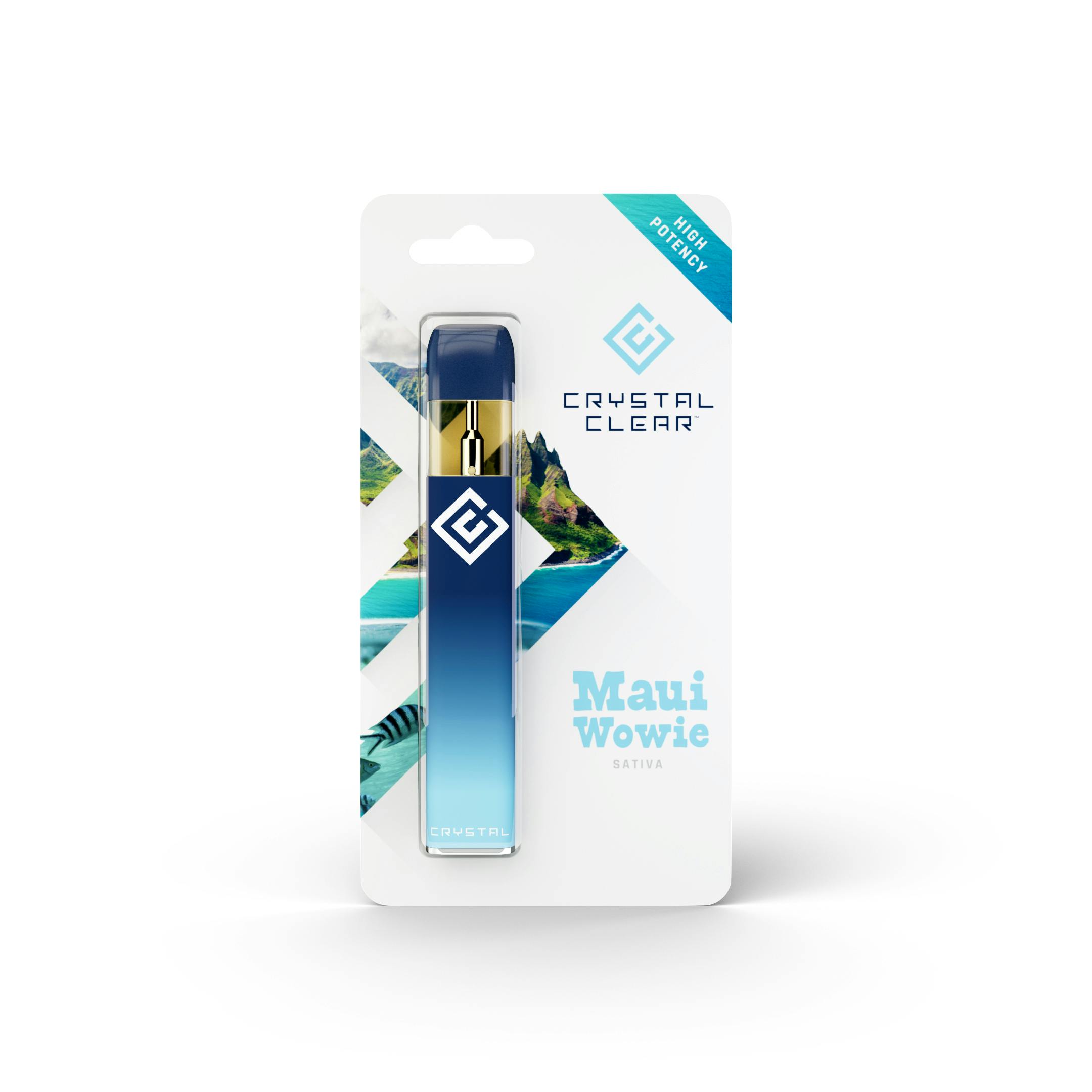 Crystal Clear - Maui Wowie | Disposable | 1g - 1