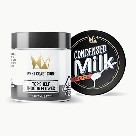 West Coast Cure - Condensed Milk - 3.5G Top Shelf Indoor Flower - 1
