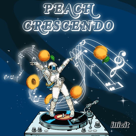ILLICIT - Peach Crescendo Live Resin 0.5g Cartridge - 1