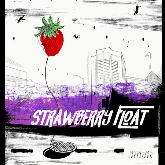 ILLICIT - Strawberry Float Live Resin 0.5g Cartridge - 1