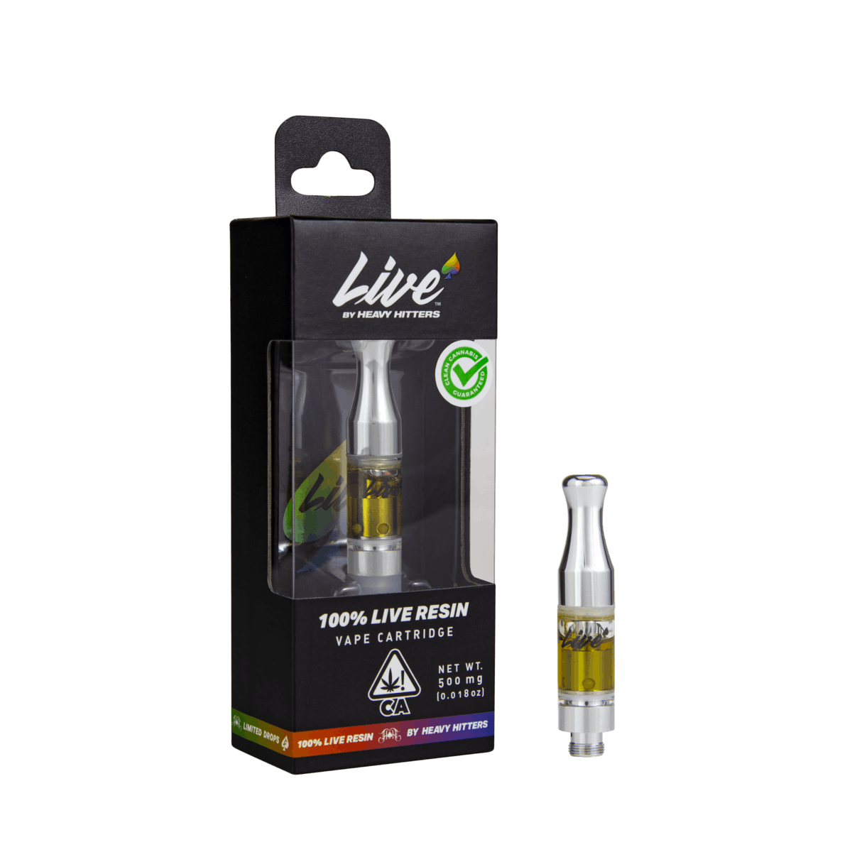 Heavy Hitters - LIVE Lime Sorbet (Lime 91) 100% Live Resin 0.5G - 1