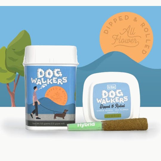 Tribe - Dogwalkers-Dipped and Rolled-Hybrid - 11 Pack/5.5 Grams Total - 1