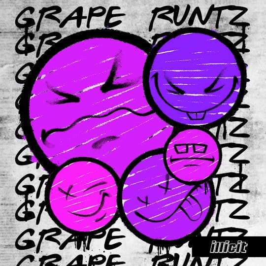 ILLICIT - Grape Runtz Live Resin 1g Cartridge - 1