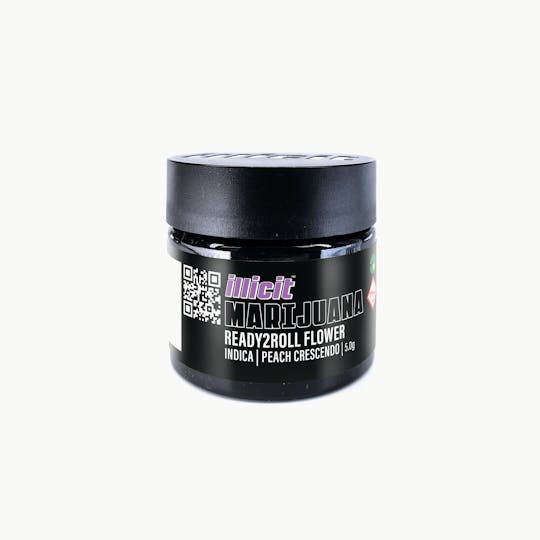 ILLICIT - Peach Crescendo Ready2Roll 5G Flower - 1