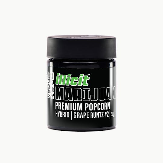 ILLICIT - Grape Runtz 7G Popcorn Flower - 1