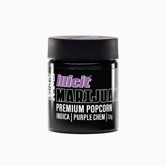 ILLICIT - Purple Chem 7G Popcorn Flower - 1