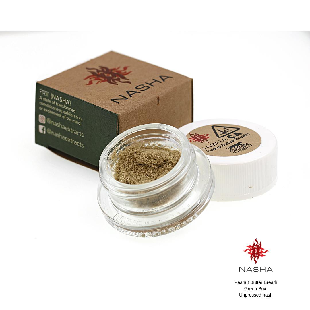 NASHA - Peanut Butter Breath Green Powder Hash (Sabertooth) - 1