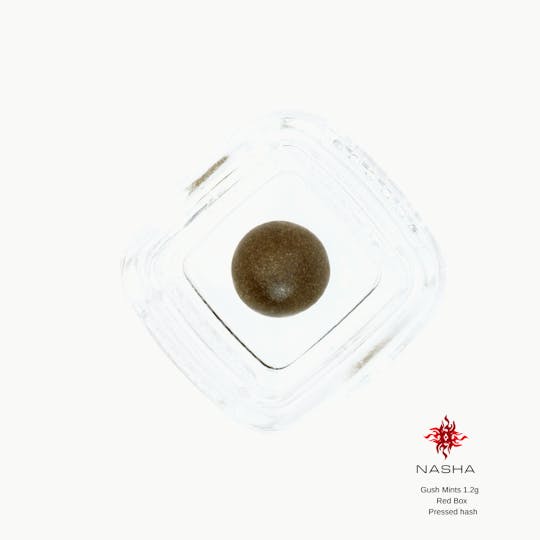 NASHA - Gush Mintz 1.2 g Red Pressed Hash (Bandwagon) - 1
