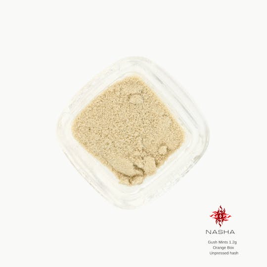 NASHA - Gush Mintz 1.2 g Orange Unpressed Hash (Bandwagon) - 1