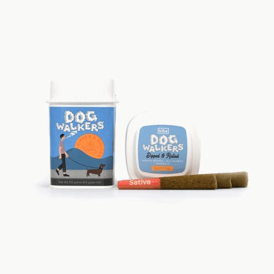 Tribe - Dogwalkers-Dipped and Rolled- Sativa - 11 Pack/5.5 Grams Total - 1