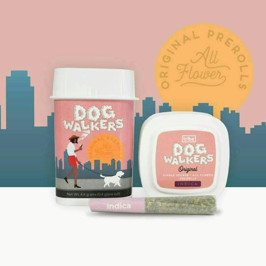 Tribe - Dogwalkers (Original) - Indica - 11 Pack/4.4 grams total - 1