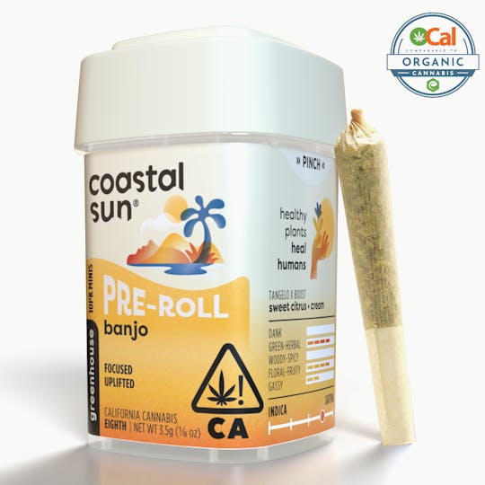 Coastal Sun - Banjo Greenhouse 0.35g Pre-roll 10pk 3.5g - 1