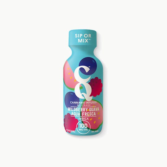 CQ Drinks - WILDBERRY GUAVA AGUA FRESCA Shot (Indica) - 1