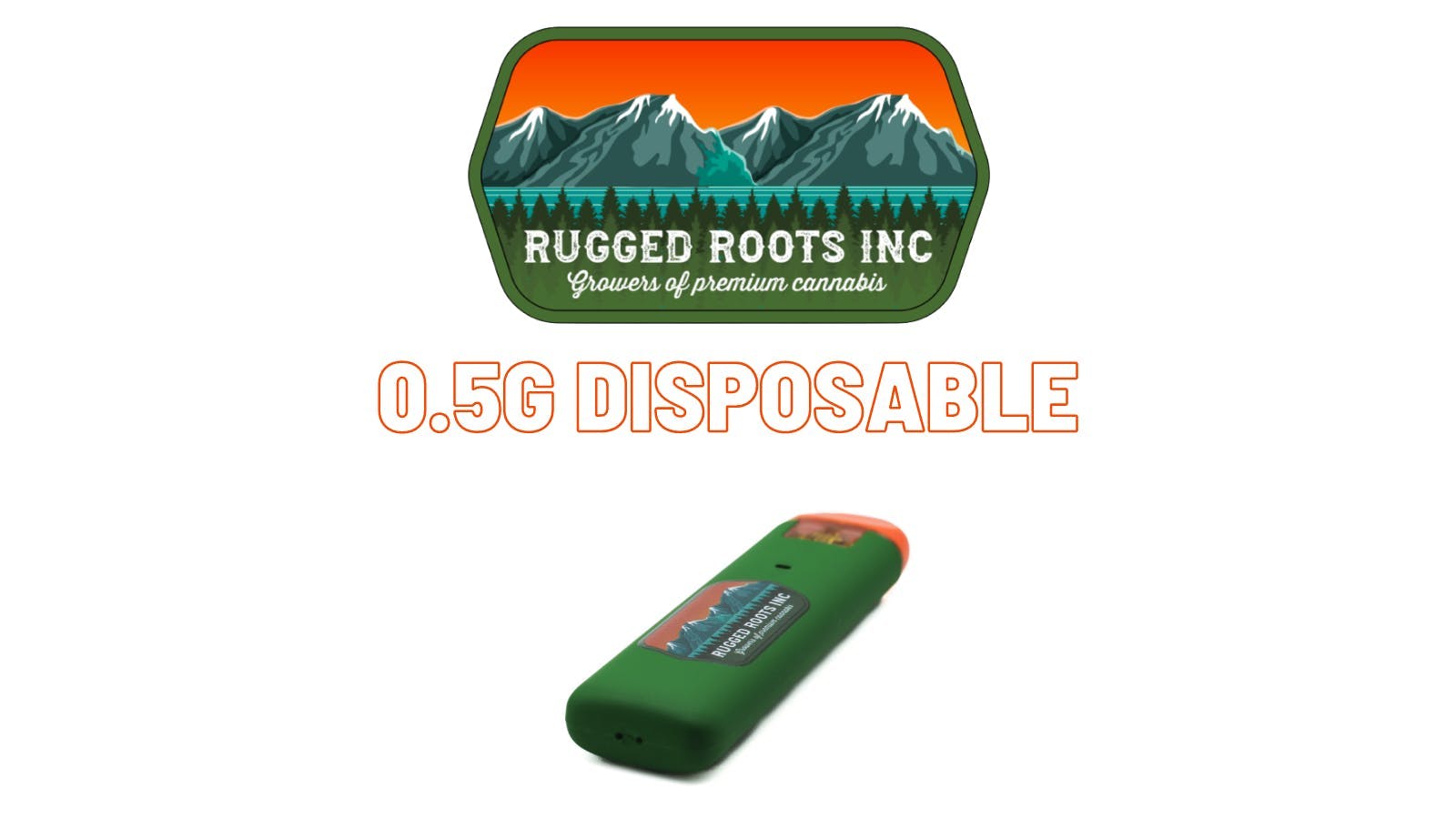 Rugged Roots - Rugged Roots - Bahama Mama 0.5g Disposable Cart - 1