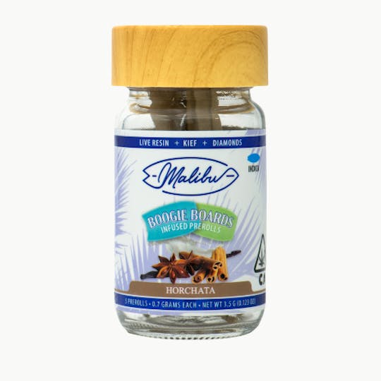 Malibu Premium Cannabis - Boogie Boards | Horchata | 6pk Infused Prerolls 4.2g - 1