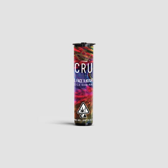 CRU Cannabis - Animal Face x Kush Mints (0.5G Pre-Roll) - 1