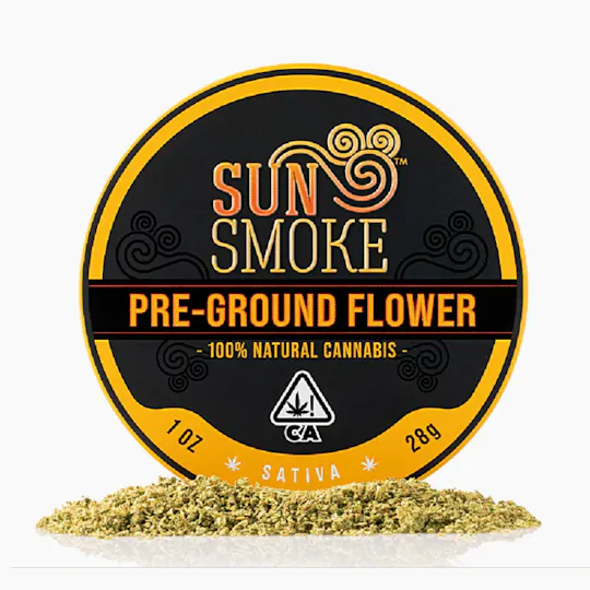SunSmoke - SunSmoke | Sativa Blend | Flower | Pre-Ground | 0.5oz Tin - 1
