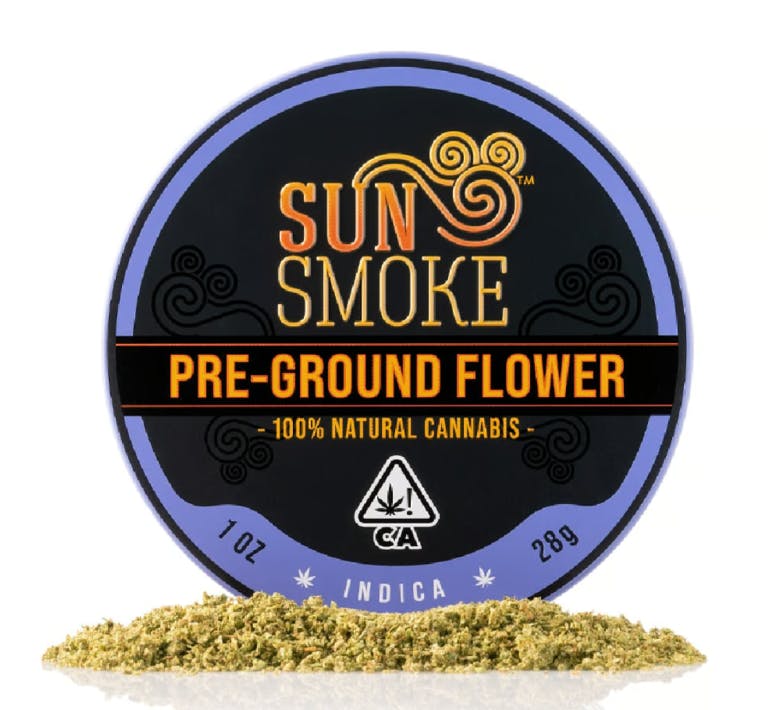SunSmoke - SunSmoke | Indica Blend | Flower | Pre-Ground | 0.5oz Tin - 1