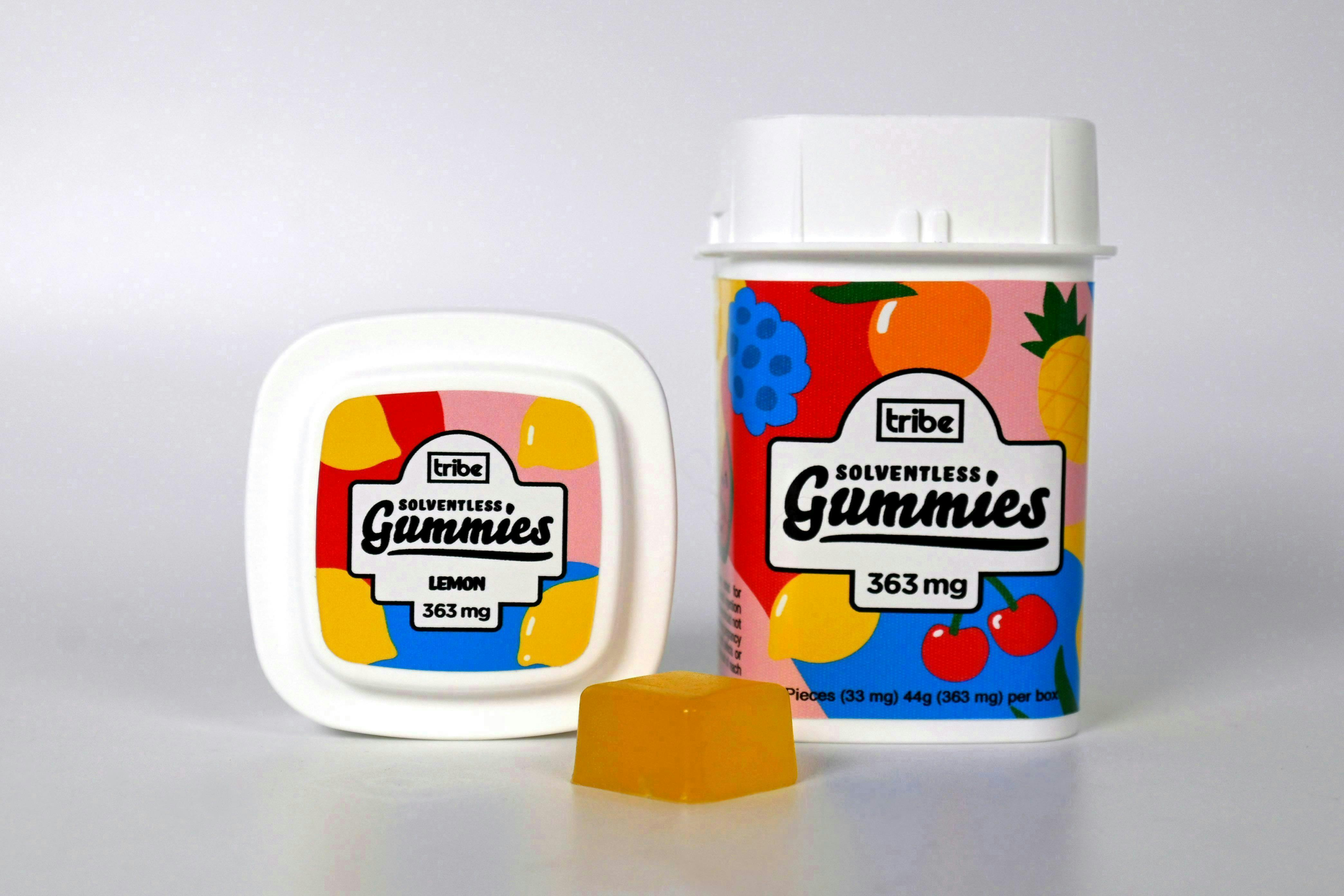 Tribe - Tribe | Sativa | Lemon Gummies | 363mg | 11ct | 33mg/ea - 1