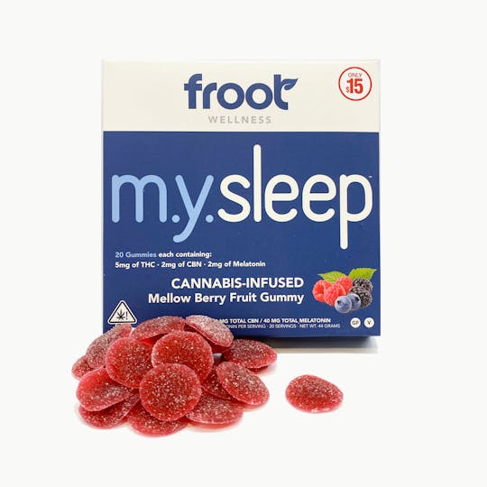 Froot - M.Y. SLEEP Gummies - 100mg THC, 40mg CBN - 1