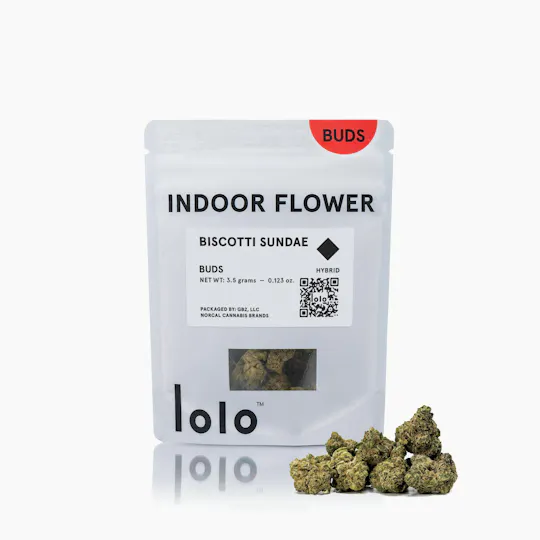lolo - lolo | Biscotti Sundae | Indoor Buds | 3.5g - 1