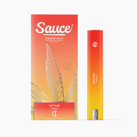 Sauce. - Sauce | Essentials | Zkittlez | Live Resin Disposable | 1g - 1