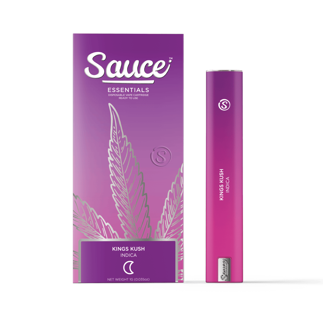 Sauce. - Sauce | Essentials | Kings Kush | Live Resin Disposable | 1g - 1