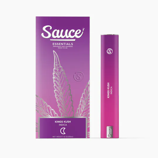 Sauce. - Sauce | Essentials | Kings Kush | Live Resin Disposable | 1g - 1