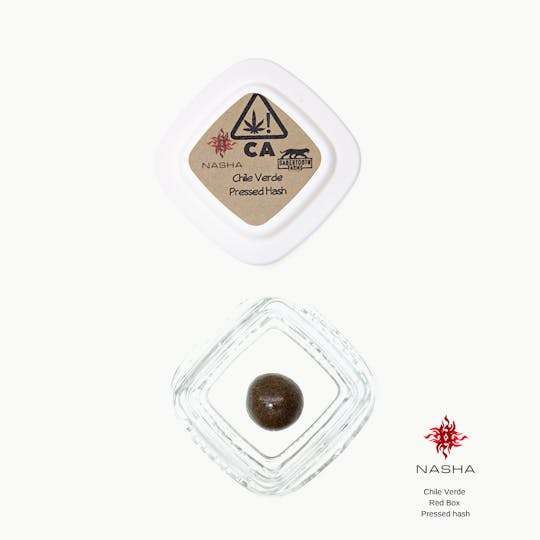 NASHA - Chile Verde Red Temple Ball Hash (Sabertooth) - 1