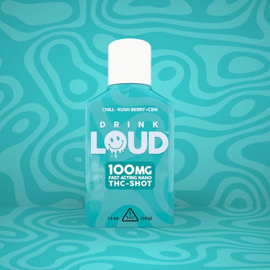 ROVE - Drink Loud - Kush Berry | Chill Shot (100mg THC + 10mg CBN) - 1