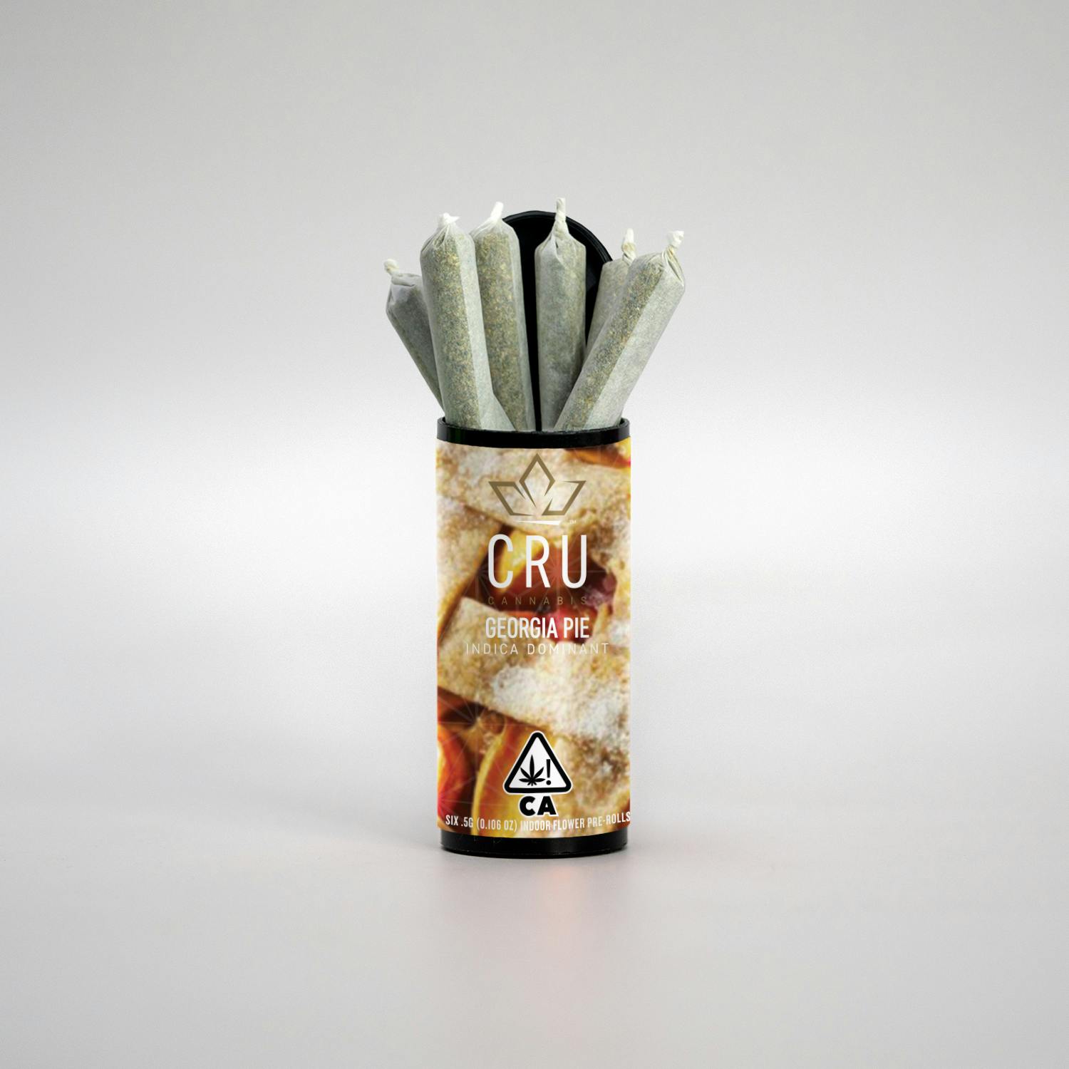 CRU Cannabis - Georgia Pie (0.5G Pre-Roll 6 pack) - 1