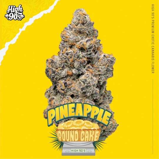HIGH 90s - High 90s : Pineapple Pound Cake 3.5g Flower - 1